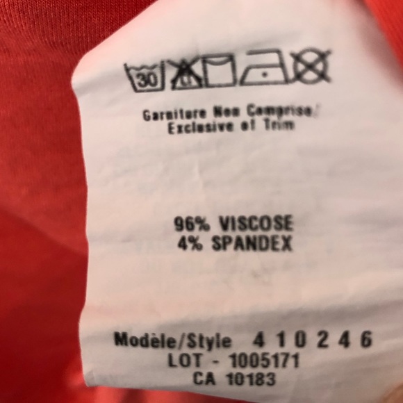 The One and Only Orange Tank Top - Size M - Picture 4 of 8